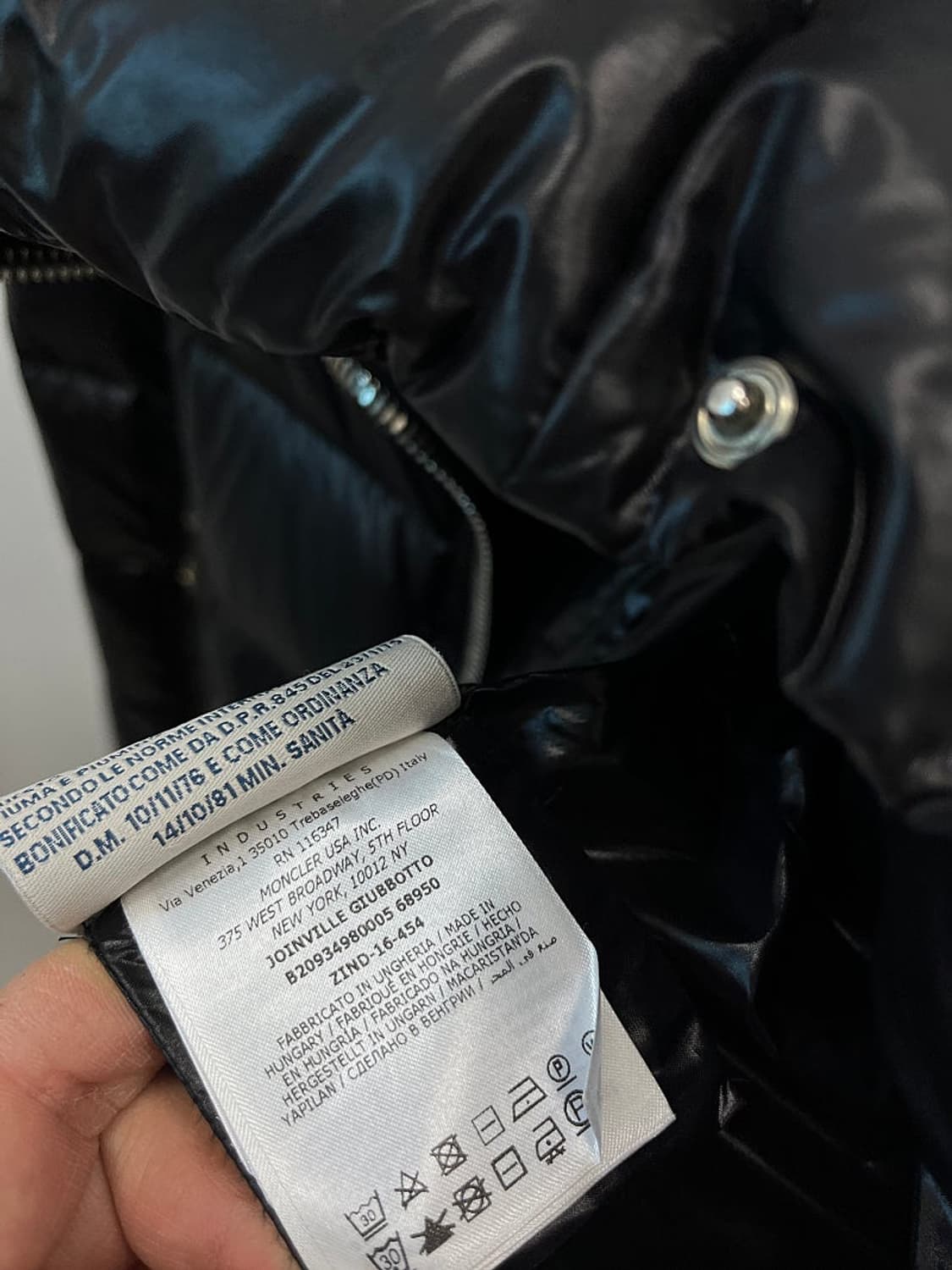 여) 몽클레어 금장 하이넥 롱패딩  상품이미지8