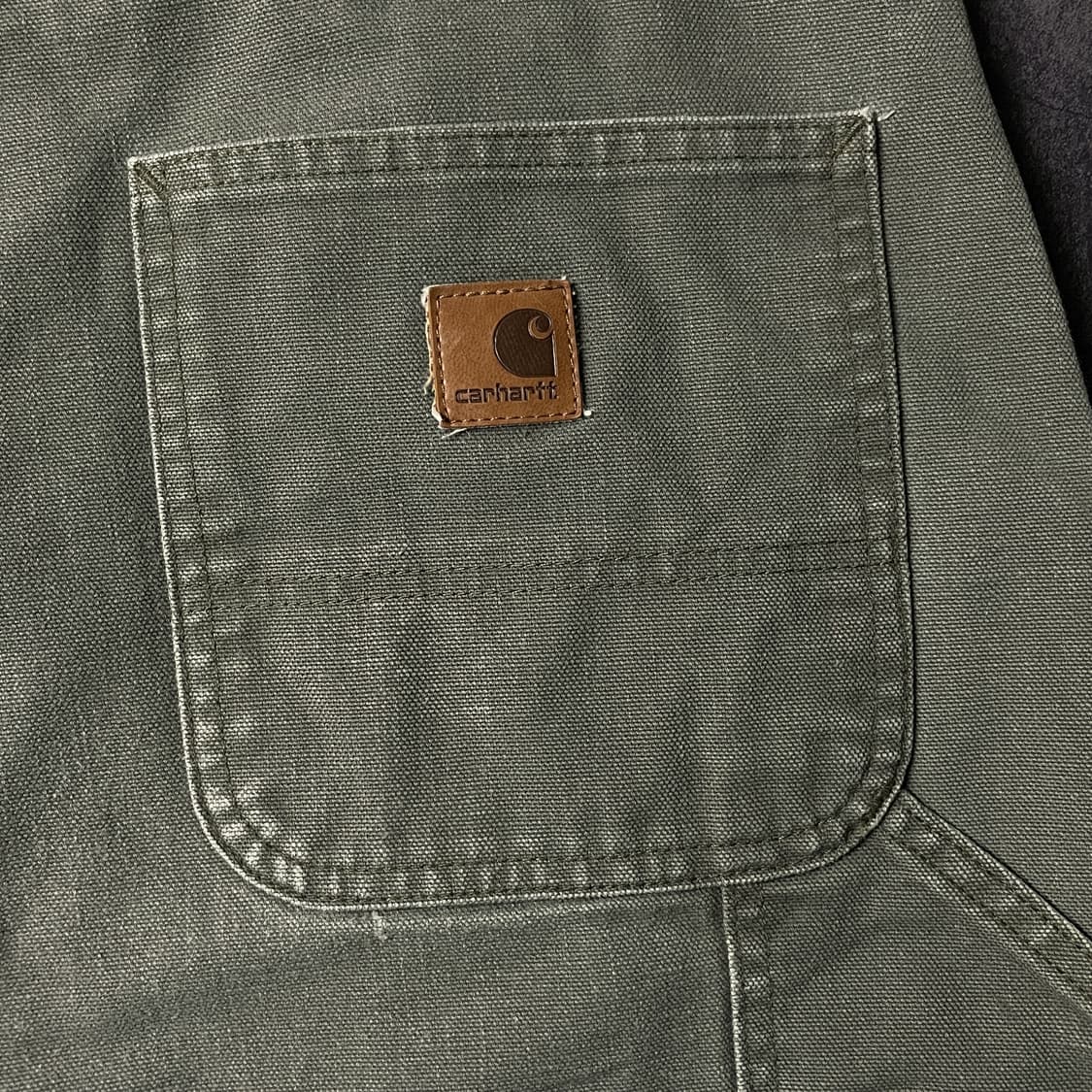 CARHARTT 칼하트B25 카키 카펜터 워크 하프팬츠 A01052 상품이미지8