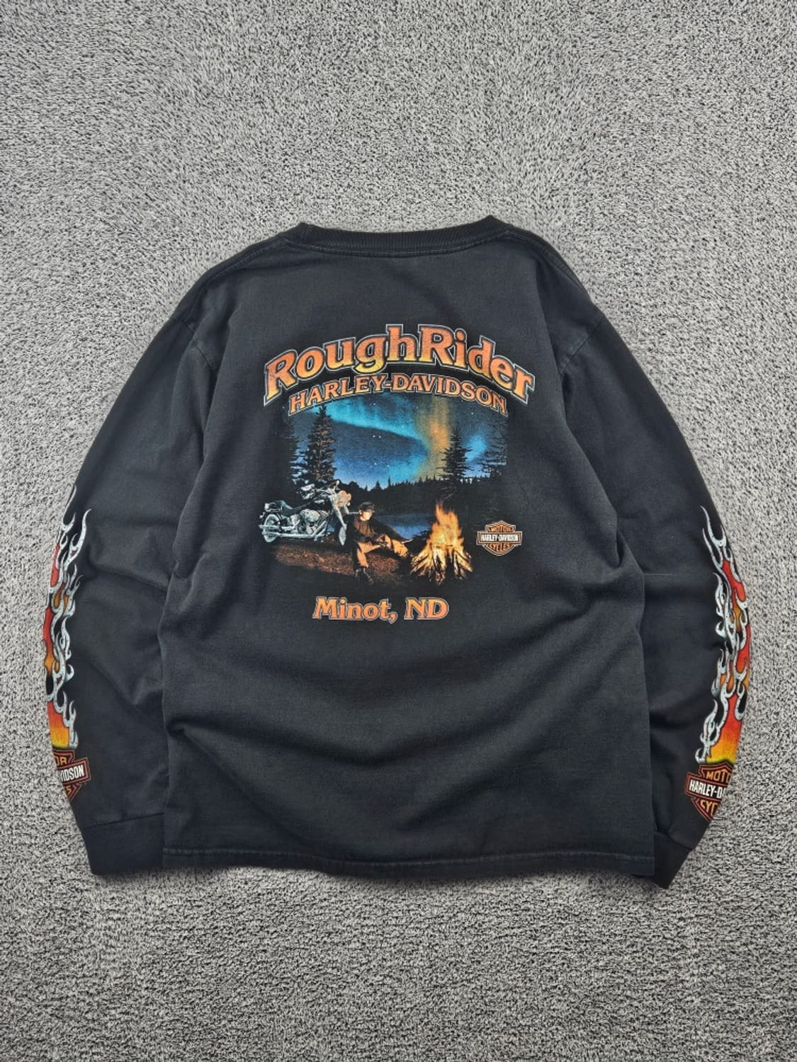 할리데이비슨 노스다코타 마이넛 플레임 롱슬리브 ( M ) / 11529 상품이미지1