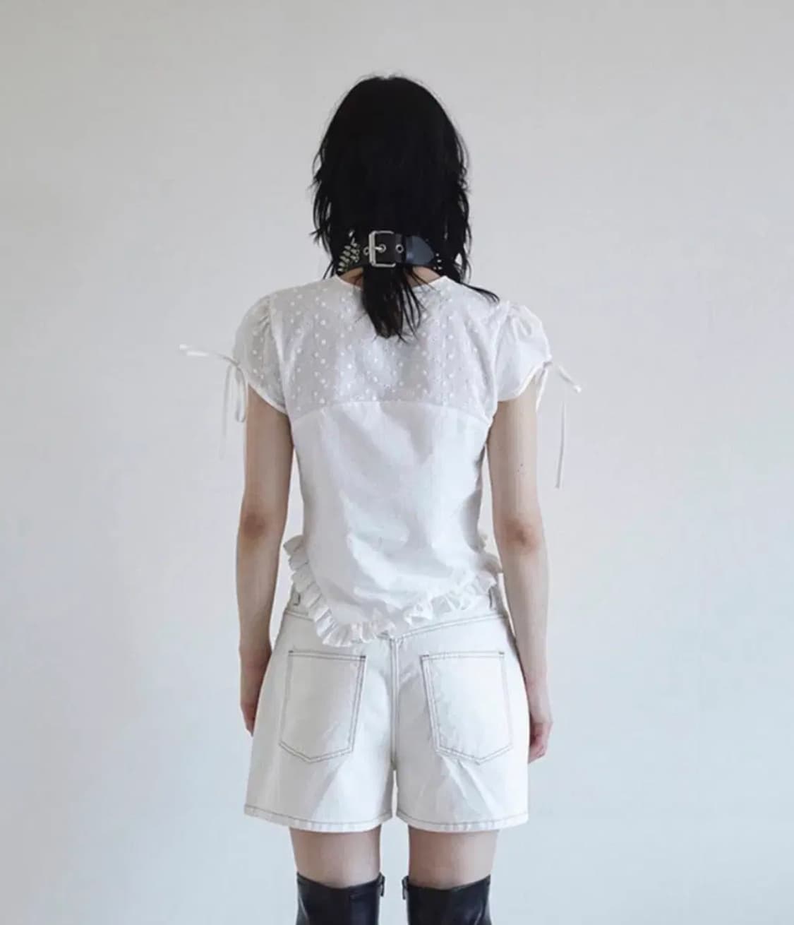 데어드 PIECE PUFF SLEEVE BLOUSE 상품이미지5