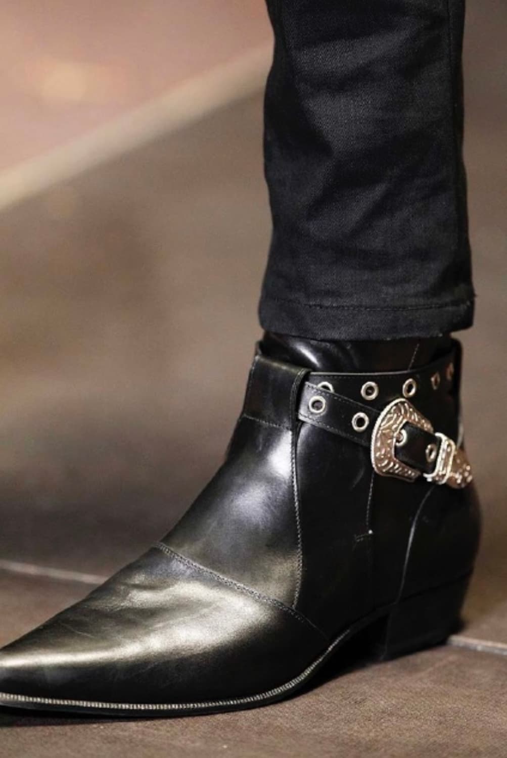 생로랑 SS14 페이던트 덕키스 부츠 상품이미지1