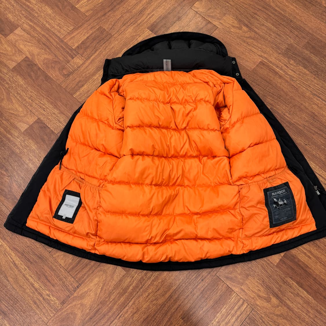 110 series 시리즈 나누크 피그먼트 워싱 구스다운 패딩 자켓  상품이미지3