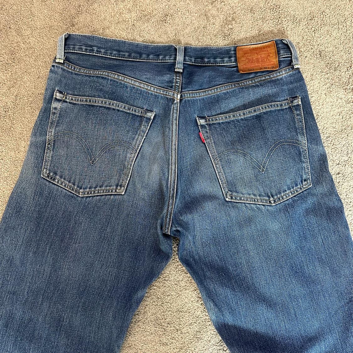 리바이스503 셀비지 레귤러 와이드핏 데님(32) 상품이미지10