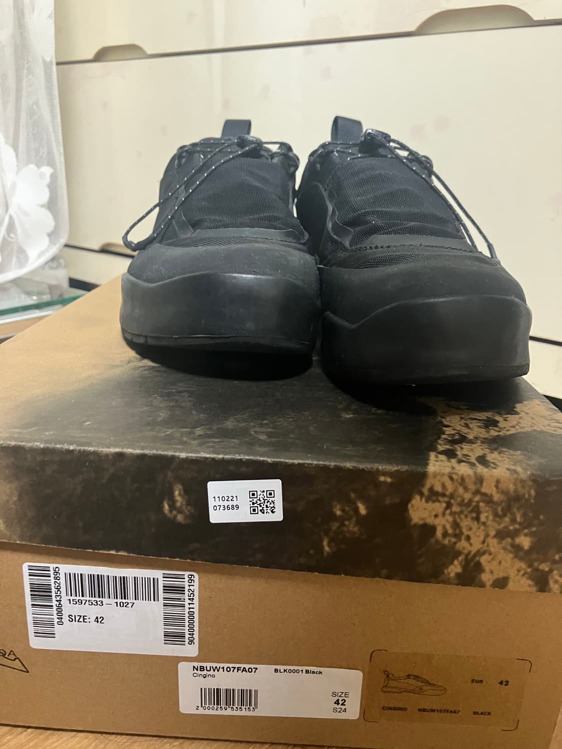 로아 하이킹 친지노 블랙 270사이즈 상품이미지8