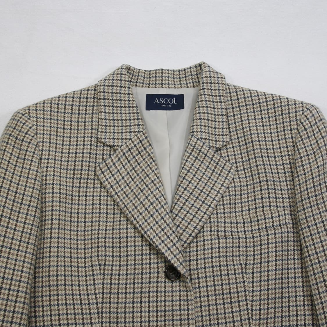 ASCOT 모직 체크 블레이져 (여성용 9) 상품이미지4