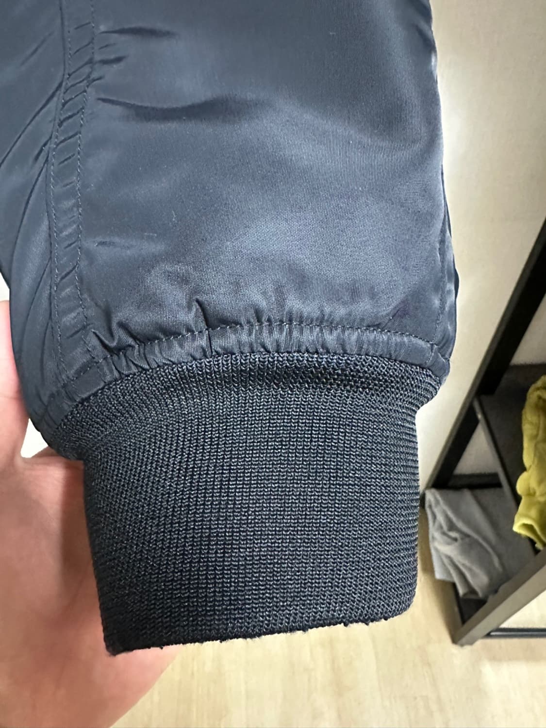 [48]우영미 자수 패치 디테일 MA-1 블랙 상품이미지5