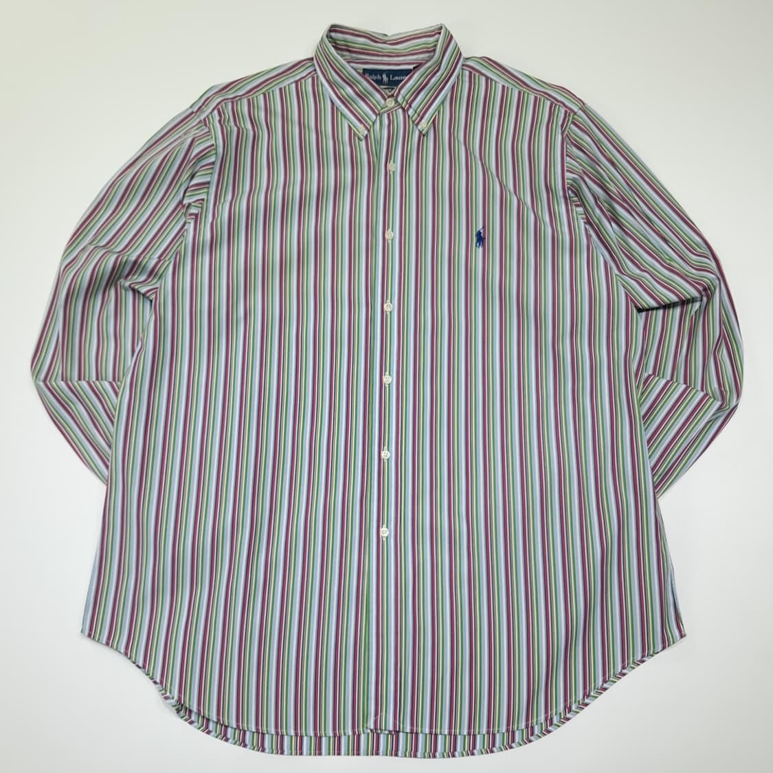 CL951 XL 폴로 00s 올드스쿨 클래식핏 멀티 스트라이프 셔츠 상품이미지1
