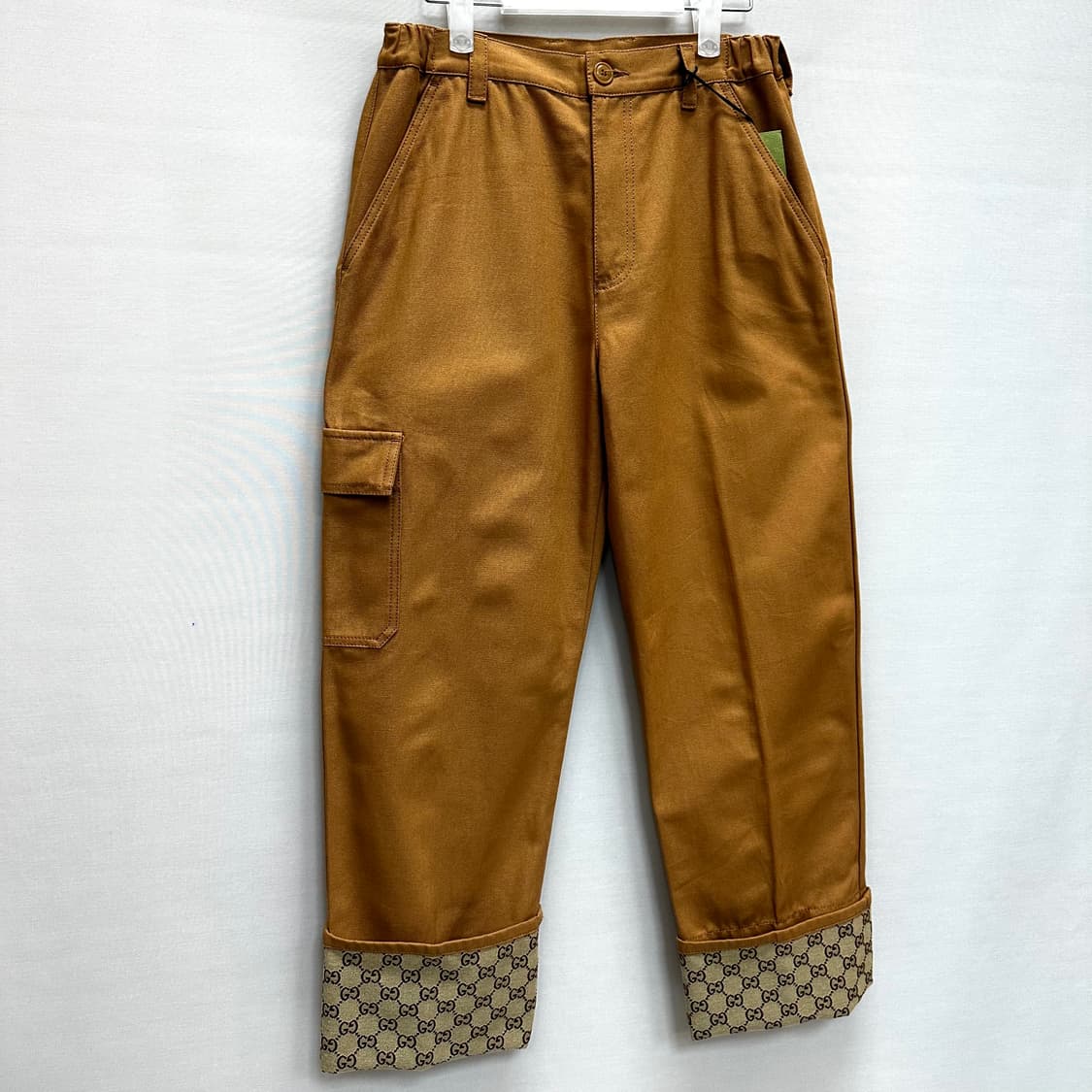 구찌 GG 데님 커프스 캔버스 팬츠 (30)  상품이미지2