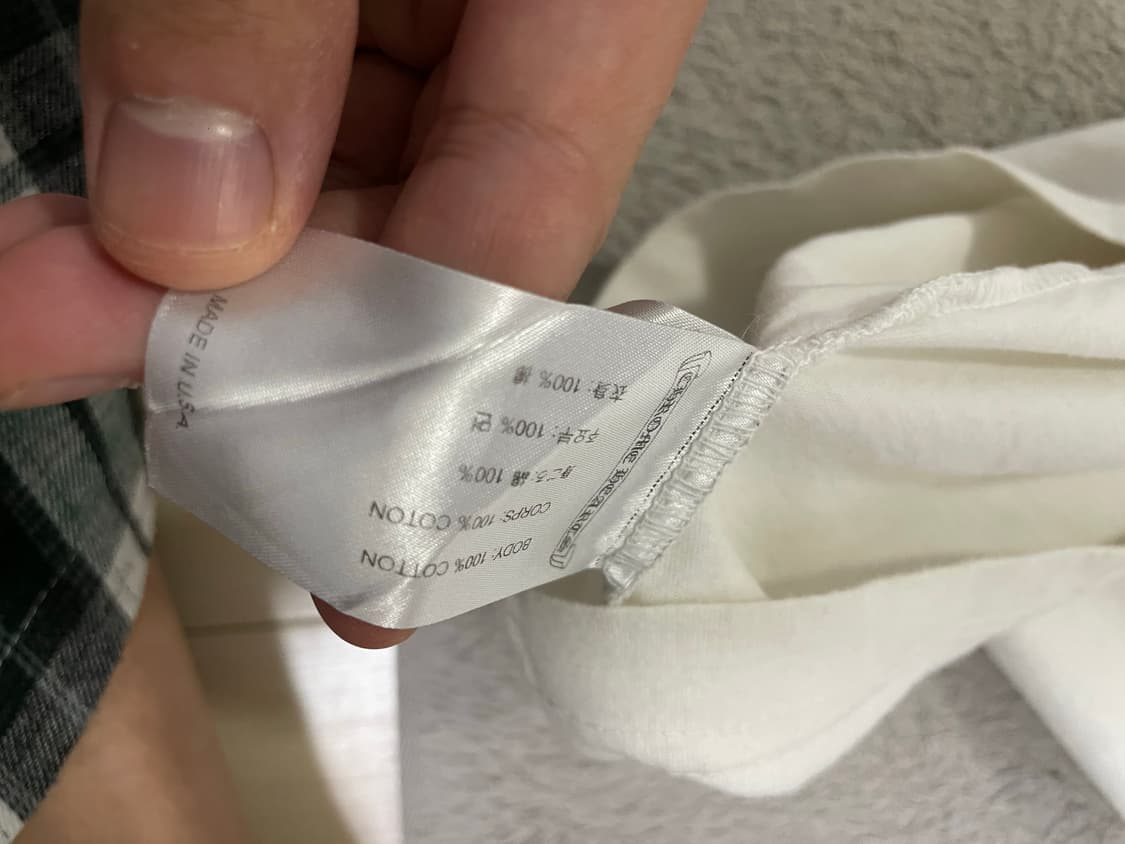 정품 크롬하츠 반팔 XL 상품이미지6