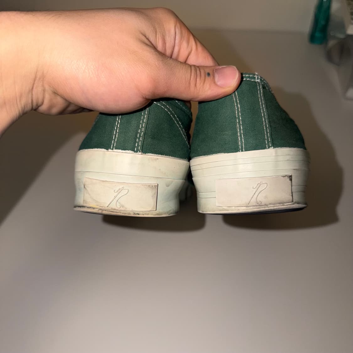 니들스 길리 스니커즈 슈즈 그린 280 상품이미지5