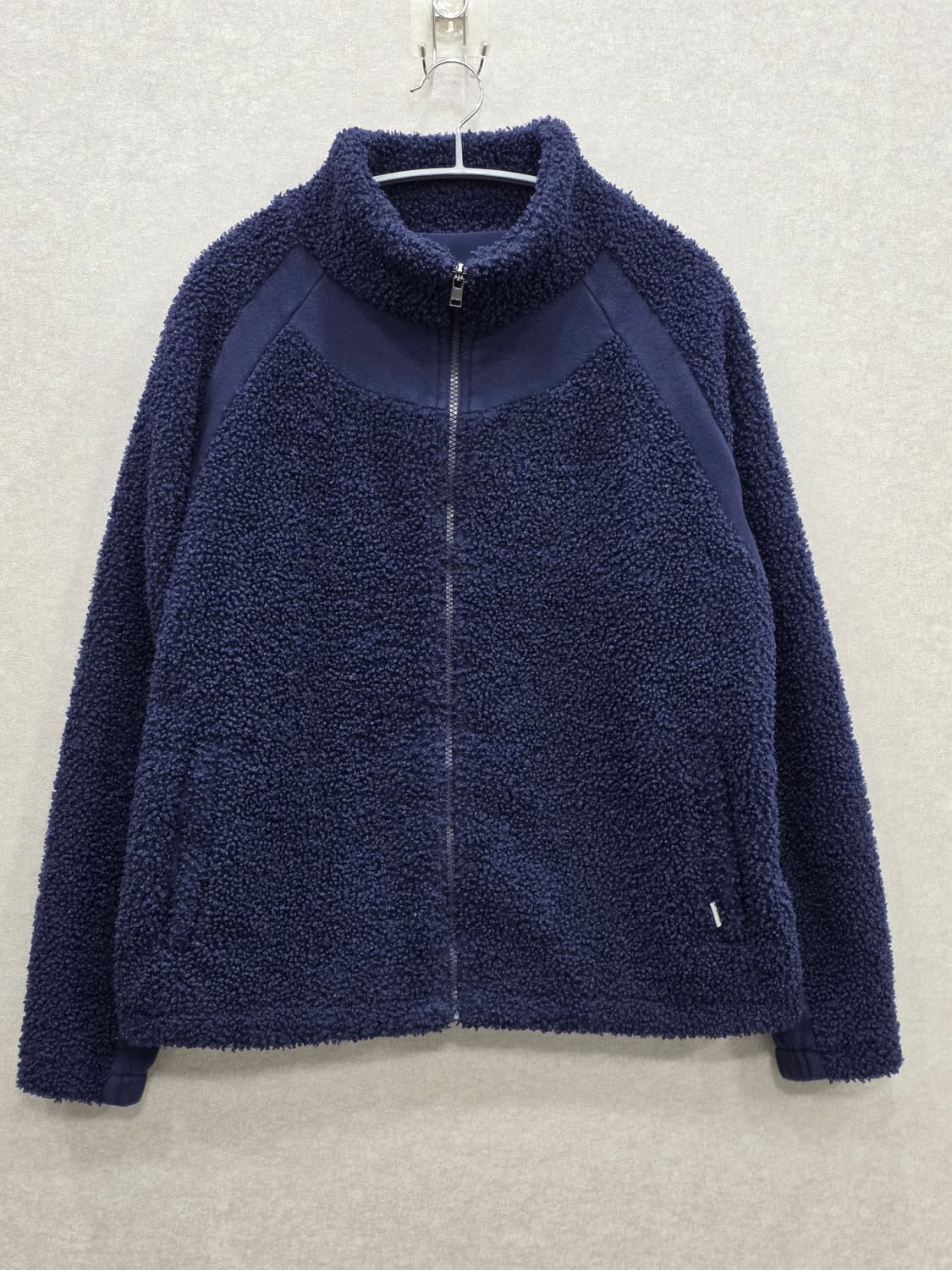 안다르(andar) 네이비 보아 플리스 자켓 상품이미지2