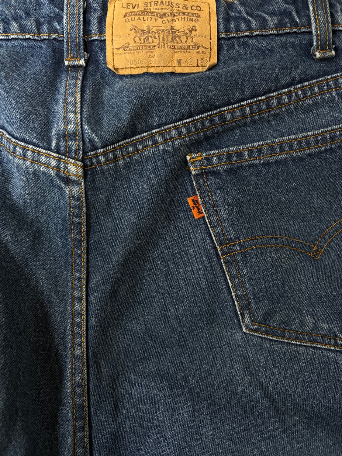 90s Levi’s orange tab Denim Patants  상품이미지3