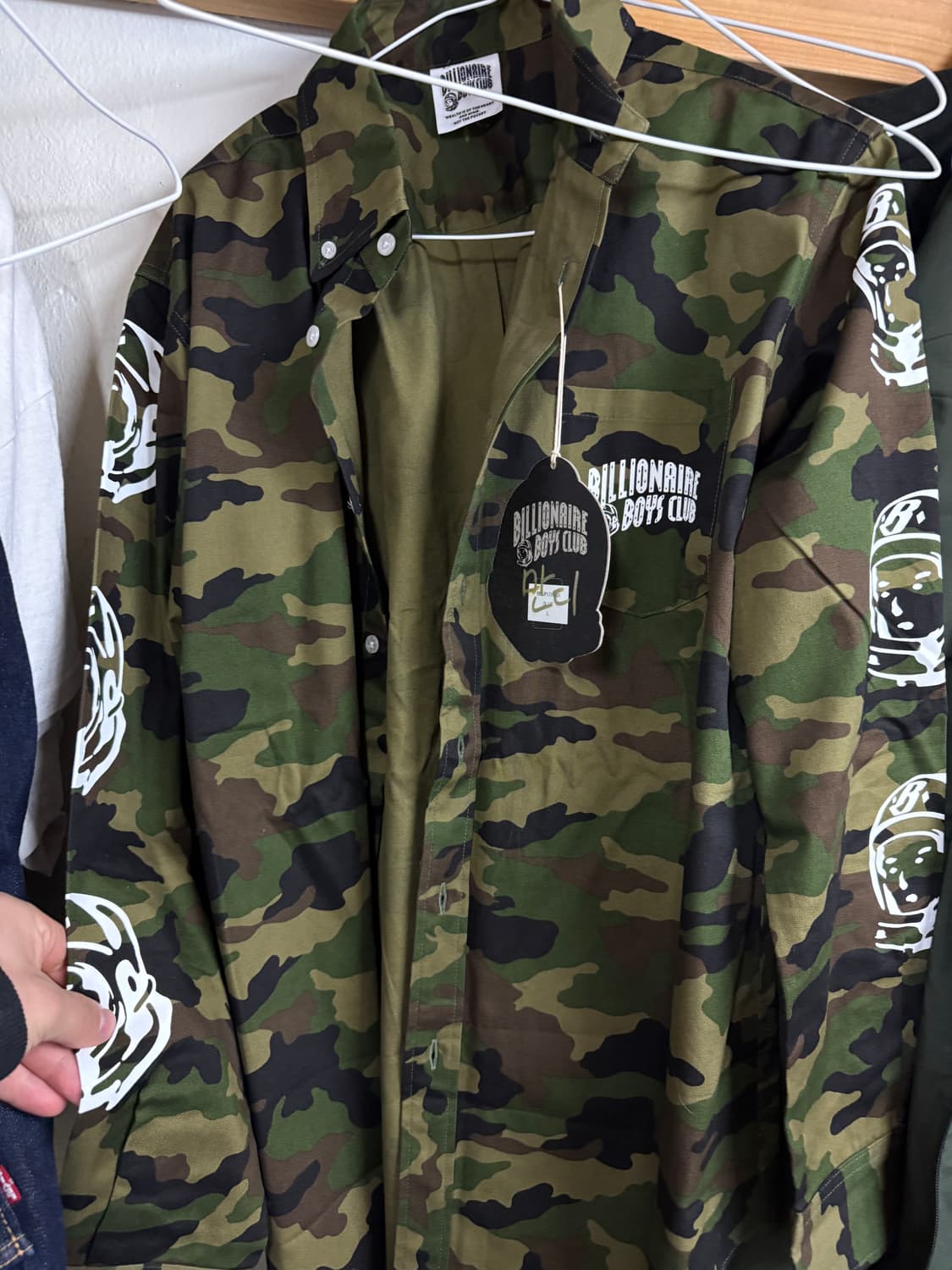 빌리네어 보이즈 클럽 카모셔츠 상품이미지2