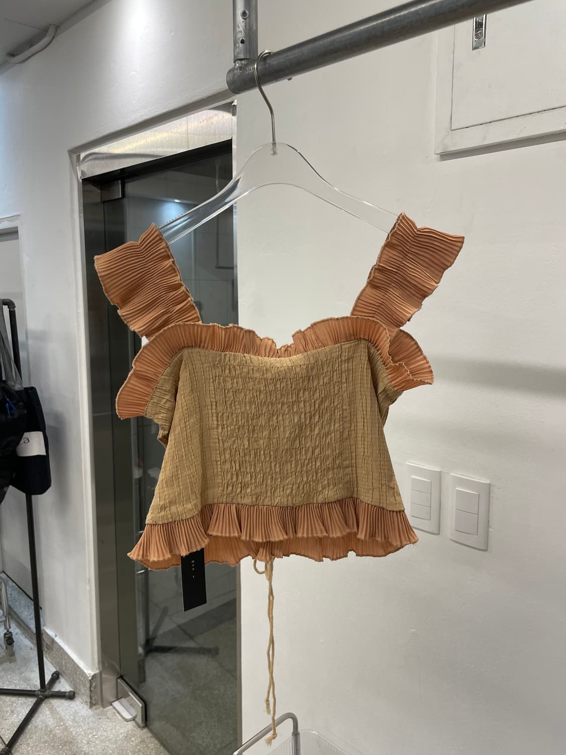 Archives string pleats sleeveless 상품이미지5