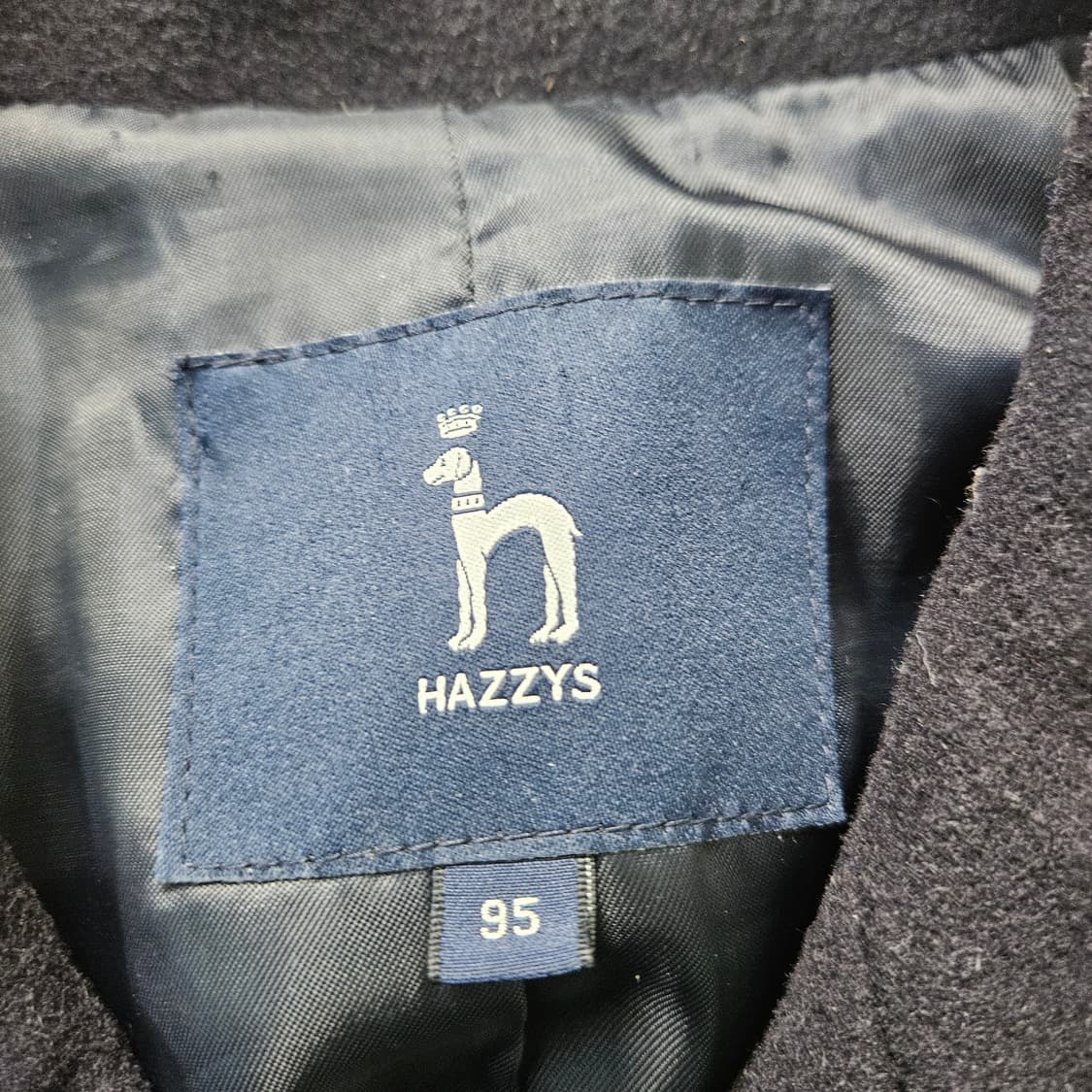 95 헤지스 네이비 울 피코트 0323Y 상품이미지3