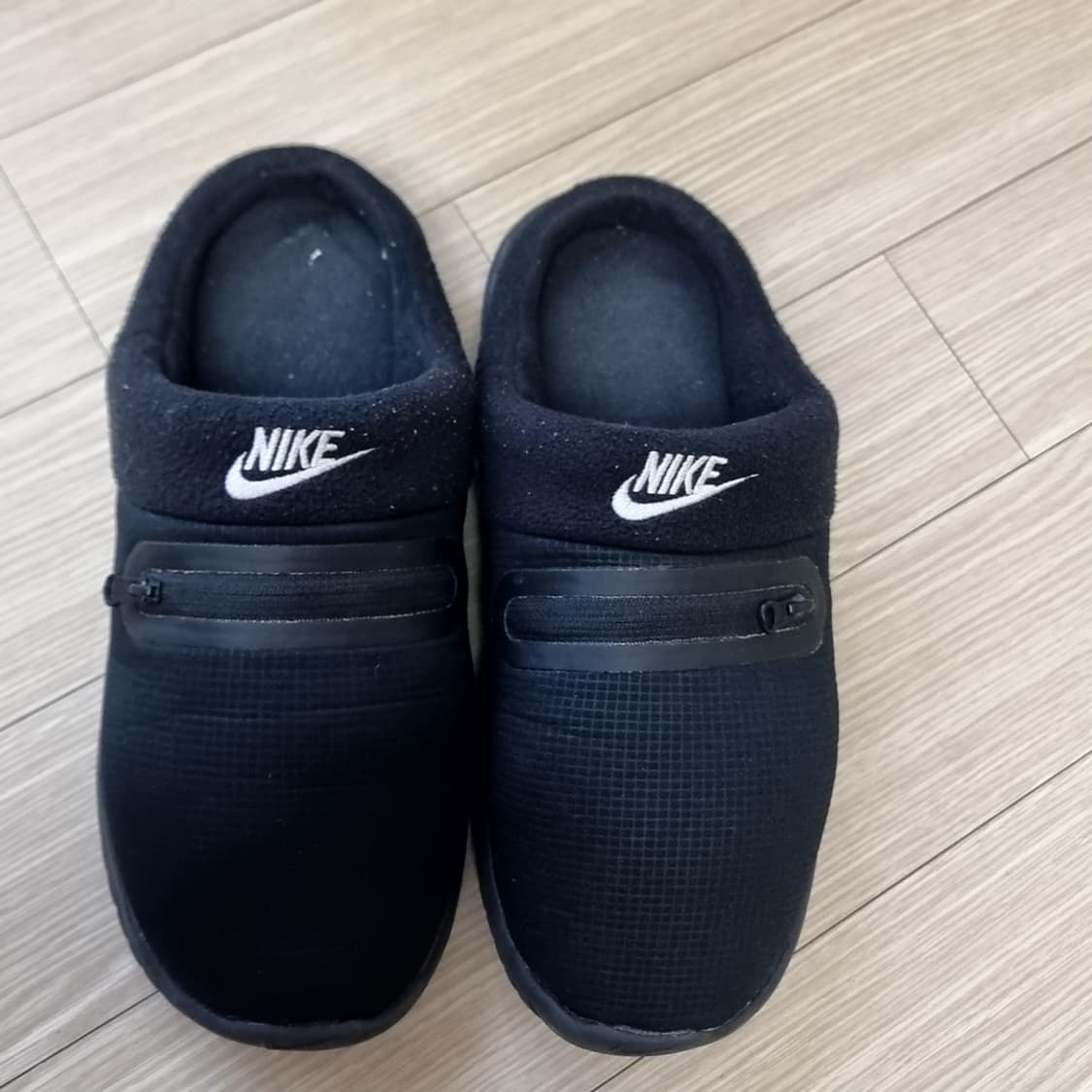 노스페이스 블랙 슬리퍼 털 실내화(260-280) 상품이미지2