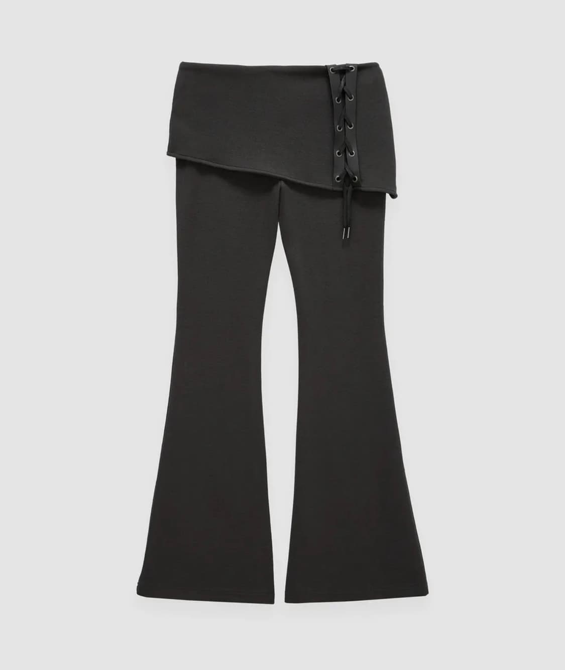 에트오소메 Lace-Up Side Slit Bootcut Pants 상품이미지6