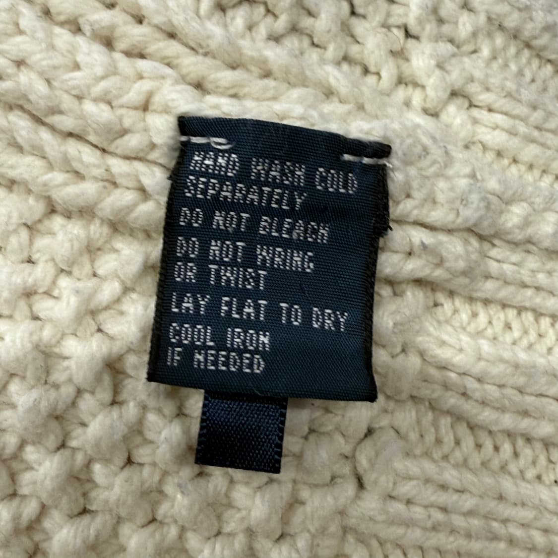 폴로 랄프로렌 목폴라 꽈베기 니트  상품이미지6