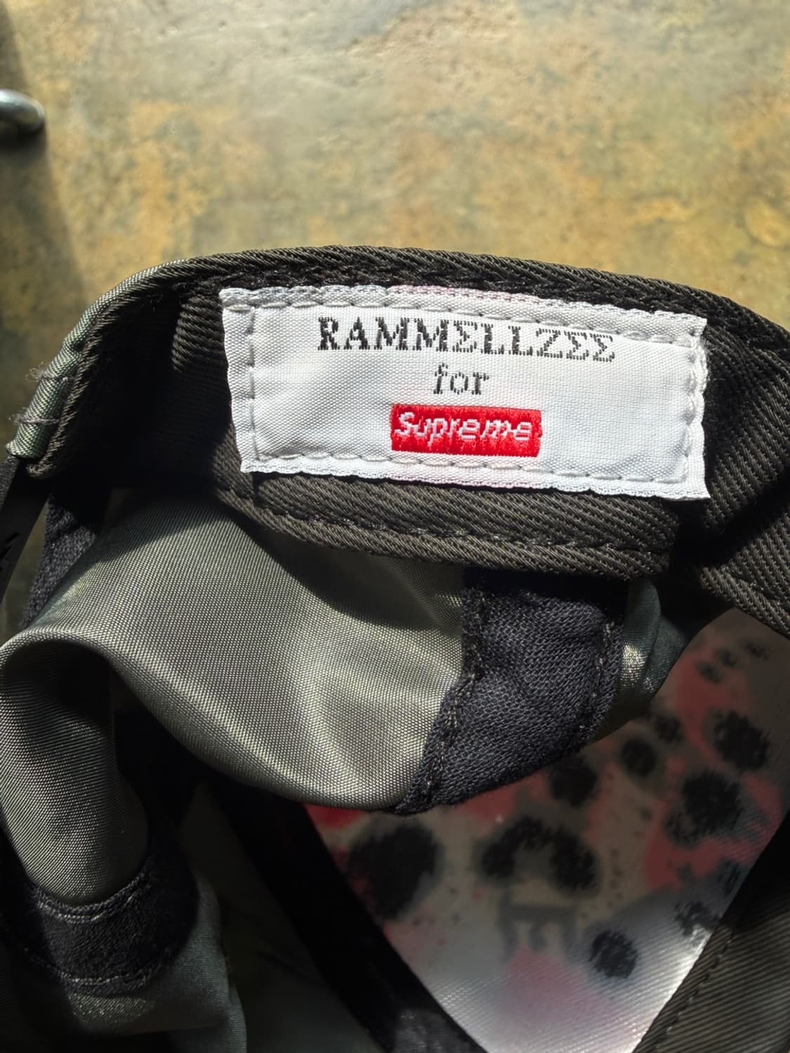 Supreme RAMMELLZEE Satin Cap 2005 상품이미지6