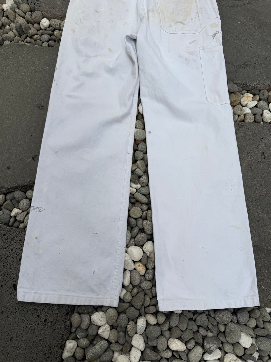 DISTRESSED 70s WHITE FRENCH 70s 프렌치워크팬츠 상품이미지10