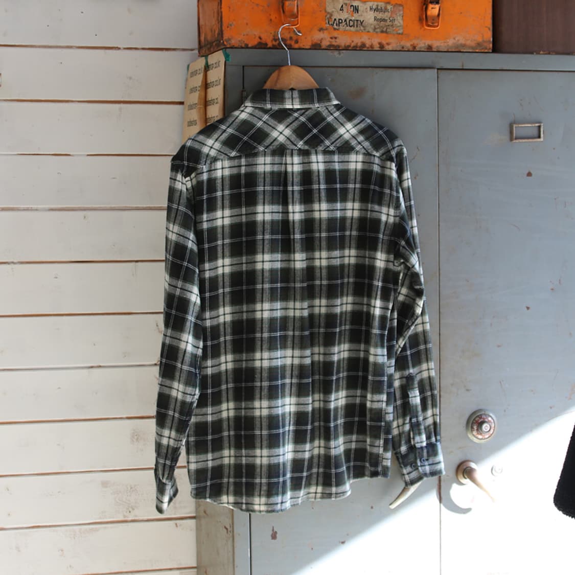 (착용컷) 체크 셔츠 (남성용 103) 상품이미지2