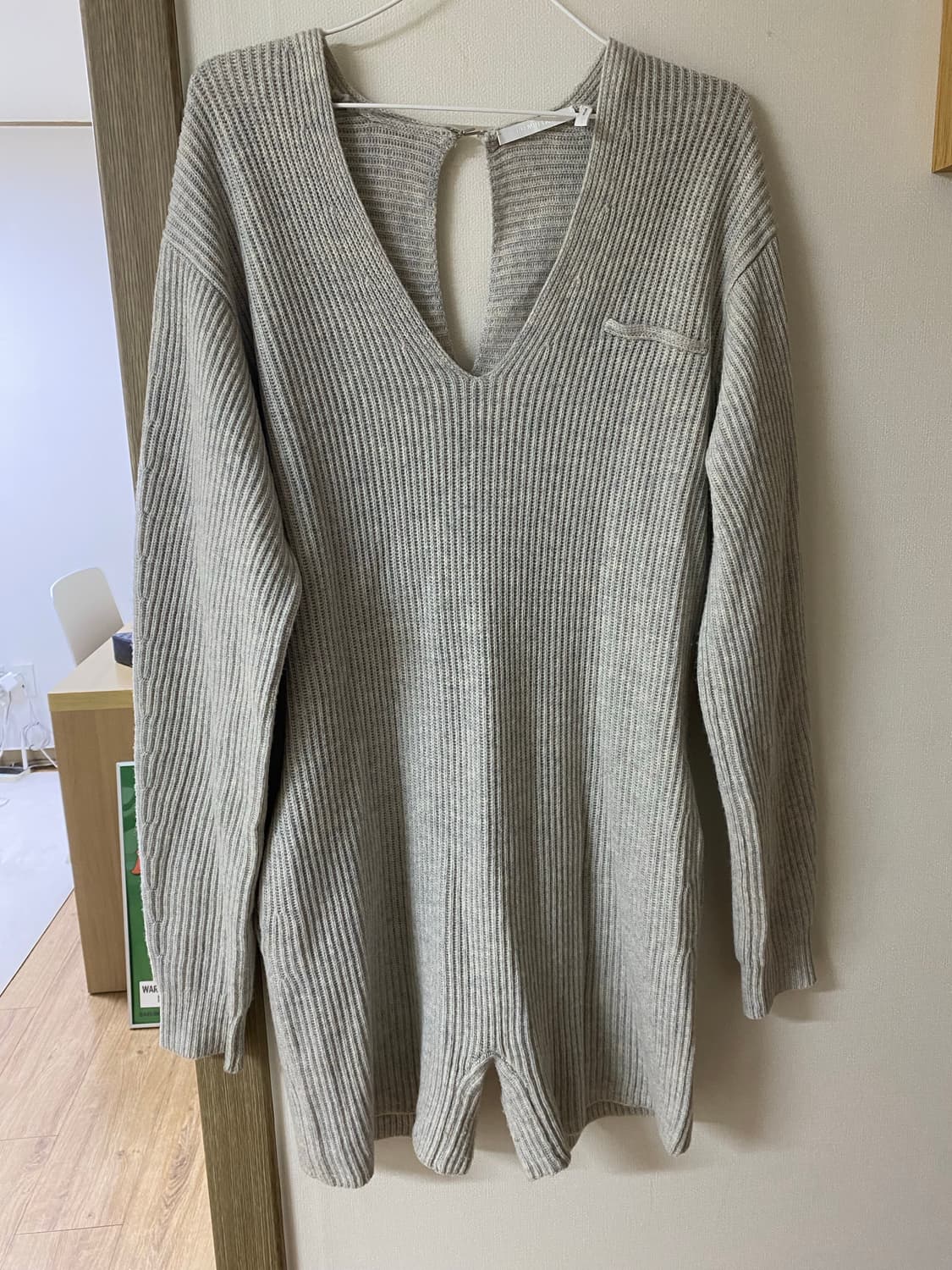 Helmut lang 캐시미어 점프수트 롬퍼 S 상품이미지4