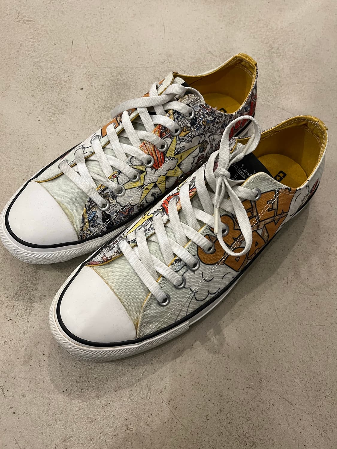 빈티지 컨버스 로우 GREEN DAY  상품이미지3