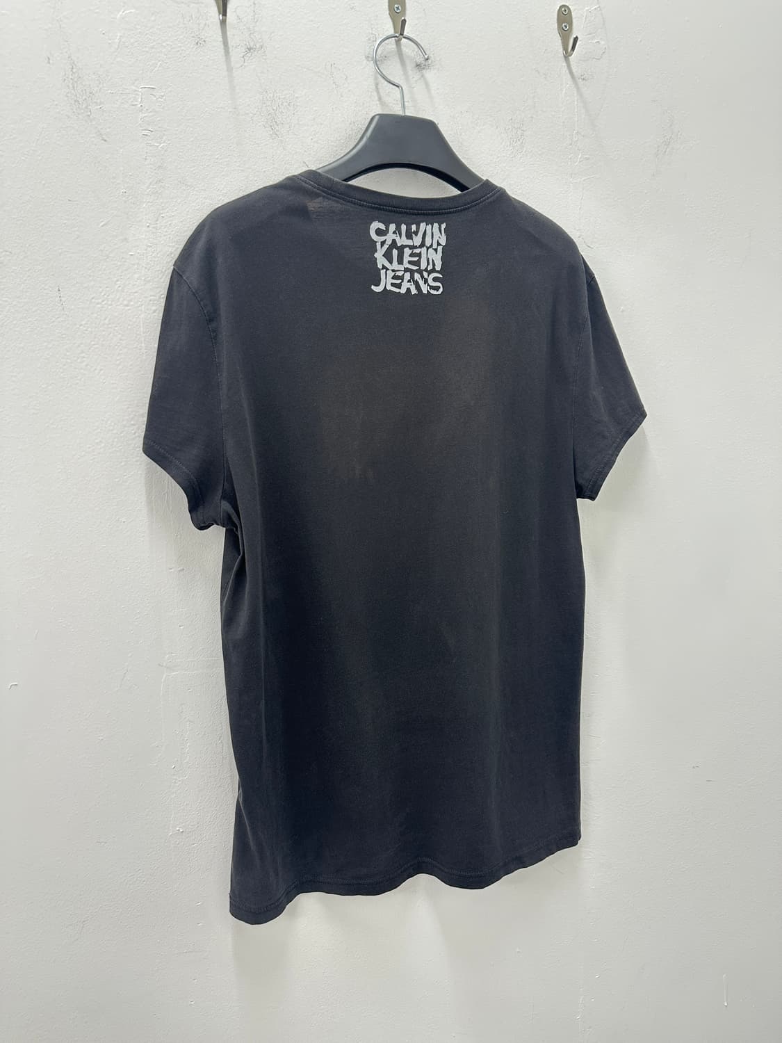 Calvin klein jeans vintage lettering tee 상품이미지5