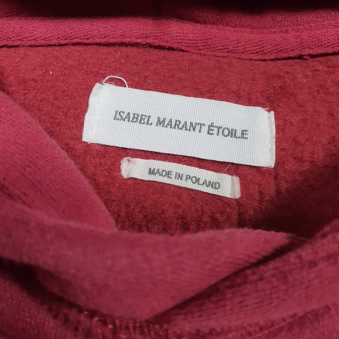 ✨ (바배) 이자벨마랑 버건디 후드티 상품이미지3