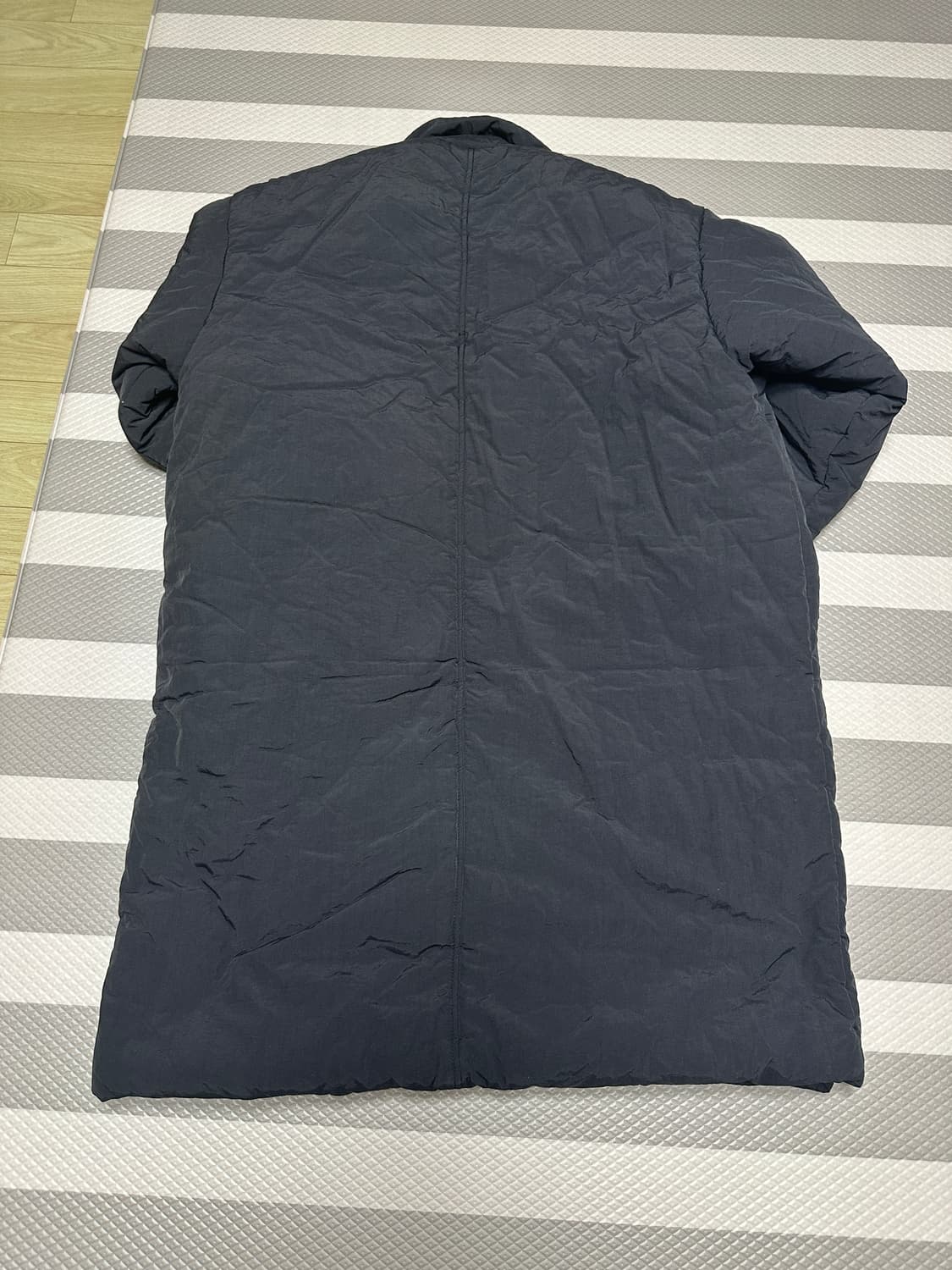 논플로어 패딩 코트 블랙 L 상품이미지2