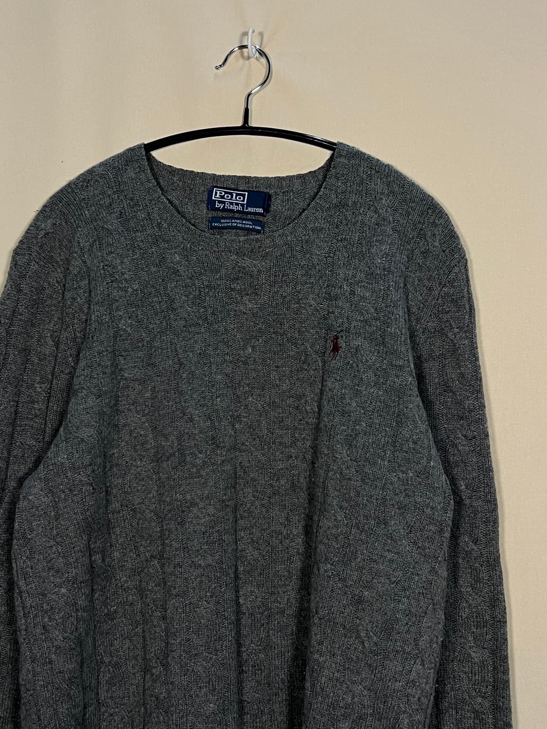 폴로 랄프로렌 램스울 니트 처분 .! 상품이미지2