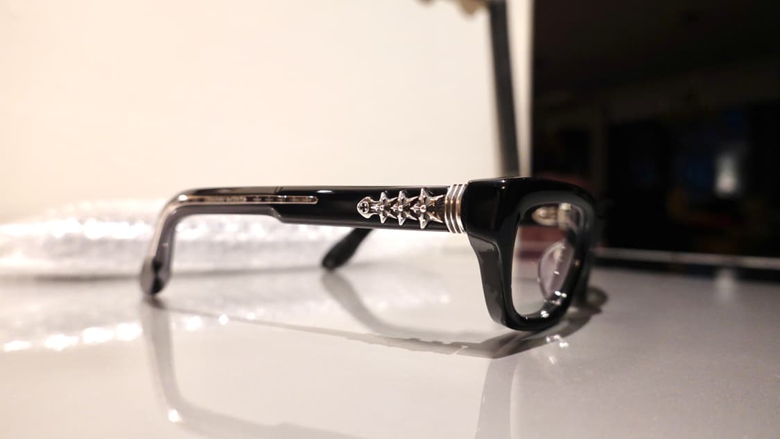 크롬하츠 아스트라오디네어-A 블랙/실버 안경 상품이미지6