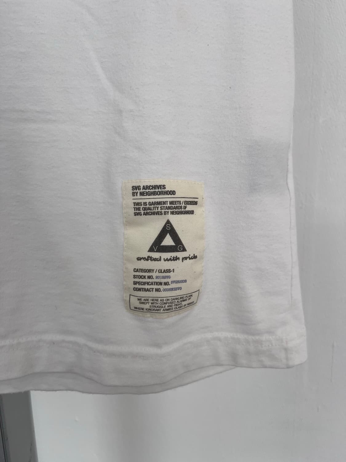 neighborhood svg t-shirt 상품이미지4