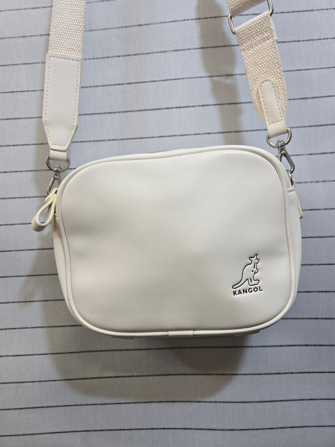 캉골 아이보리 미니 크로스백 상품이미지3