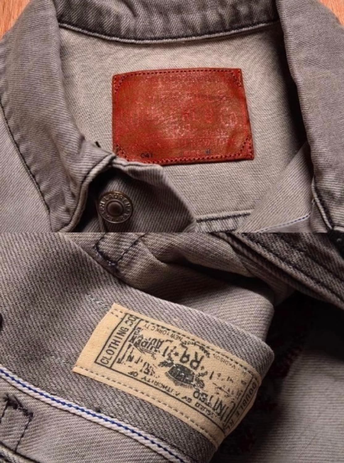 RRL 자수 트러커 데님 상품이미지4