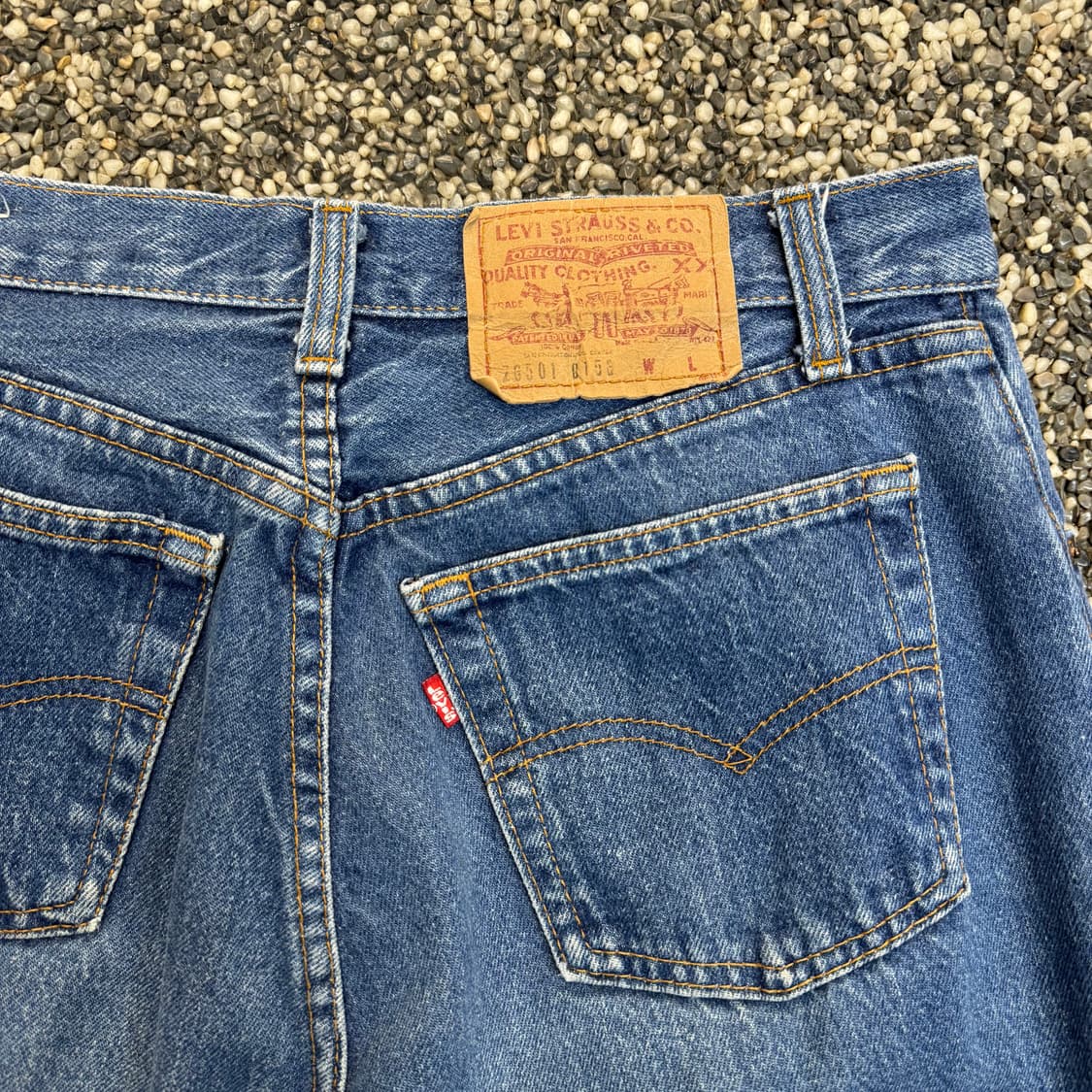 80s 리바이스 501 우먼스 데님 made in USA (30)  상품이미지5