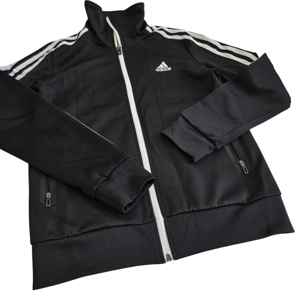 Adidas 아디다스 빈티지 여성 블랙 트랙탑 져지 상품이미지2