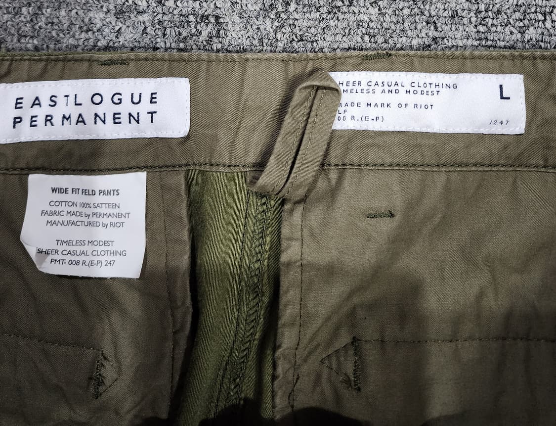 이스트로그 퍼머넌트 와이드핏 M65 필드 카고 팬츠 바지 L 상품이미지8