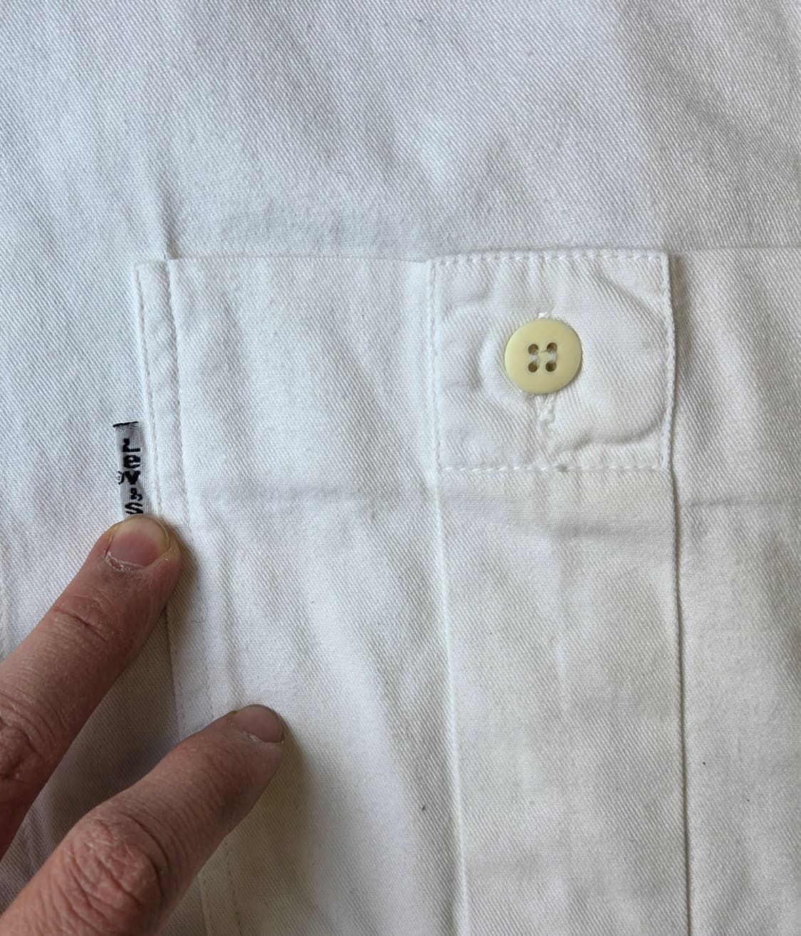 Levis 화이트 셔츠 상품이미지2