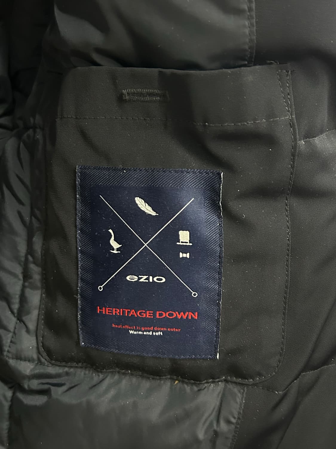 ezio 헤리티지 덕다운 패딩 상품이미지5
