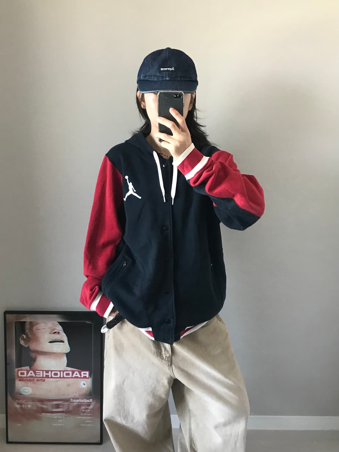 나이키 에어조던 바시티 나그랑 후드 자켓 상품이미지1