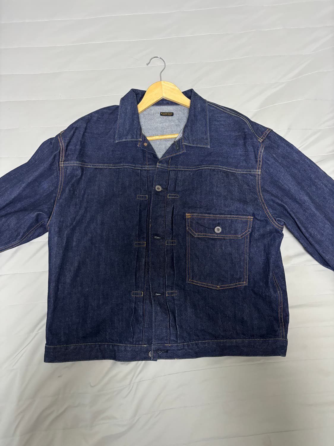 캐피탈 14온스 1st원워시 데님자켓 6사이즈 상품이미지1