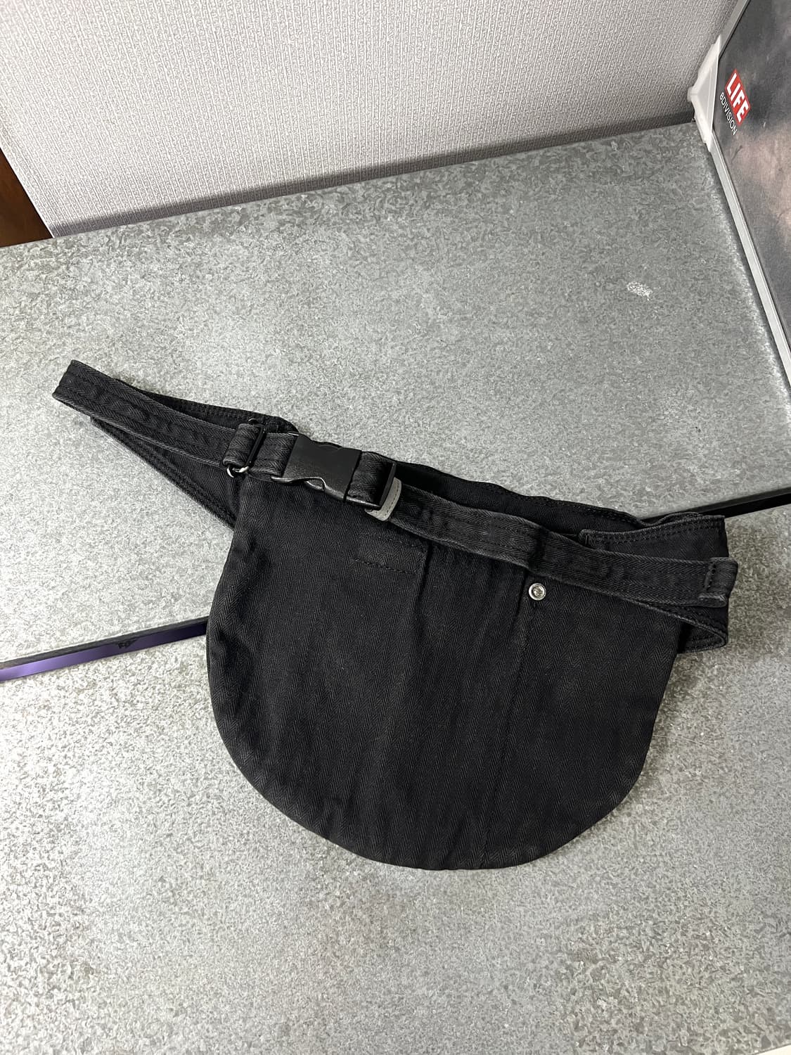 PORTER-BELT BAG (Washed Black)  상품이미지5