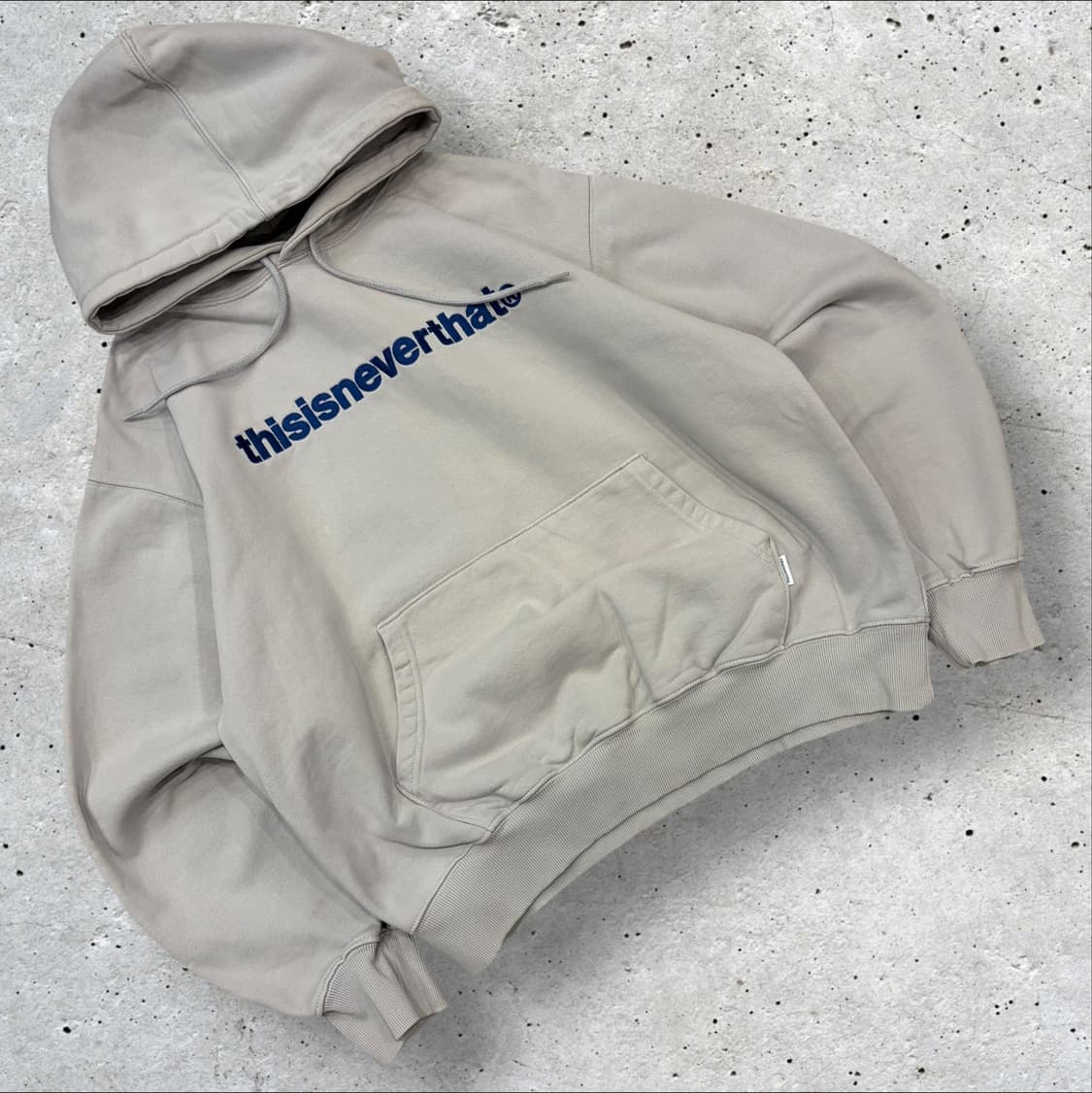 [S] 디스이즈네버댓 자수 로고 스웻 후드티 C924 상품이미지1
