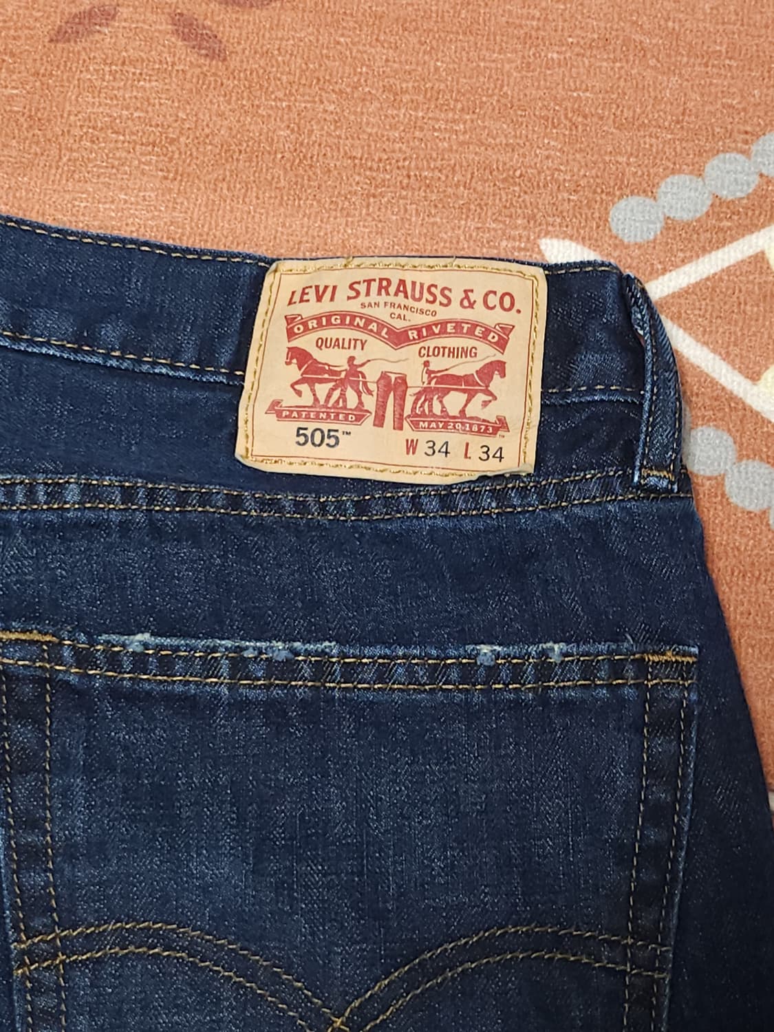 리바이스 505 데님팬츠 상품이미지6