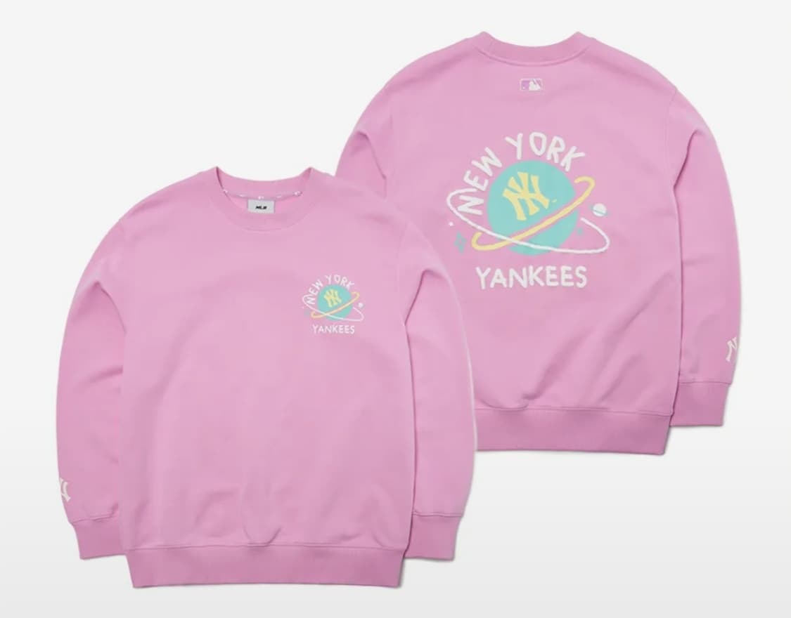 2XL Mlb LIKE 플래닛 오버핏 맨투맨 NY 상품이미지2