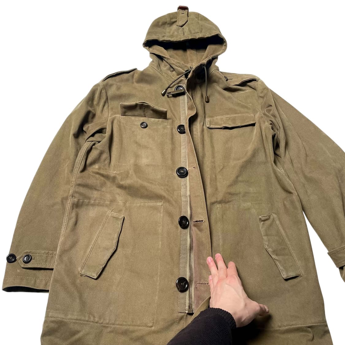 돌체앤가바나 헤비 코튼 밀리터리 코트(italy made) 상품이미지5