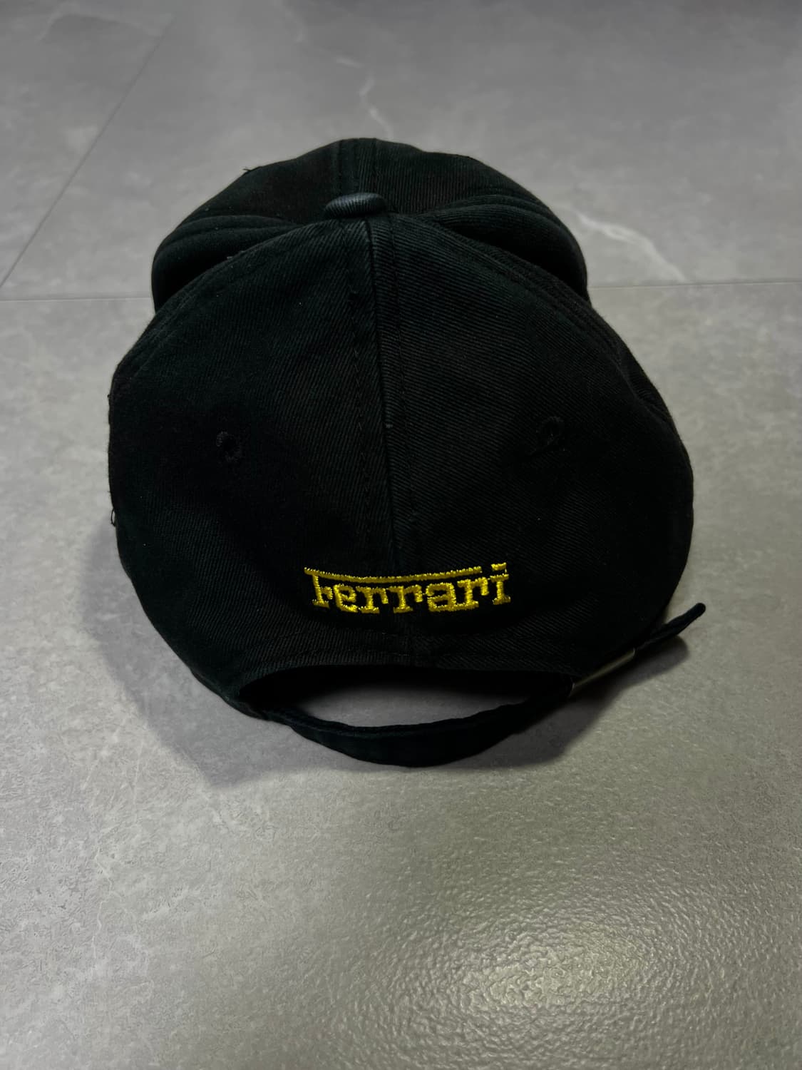 페라리 볼캡 블랙 상품이미지3
