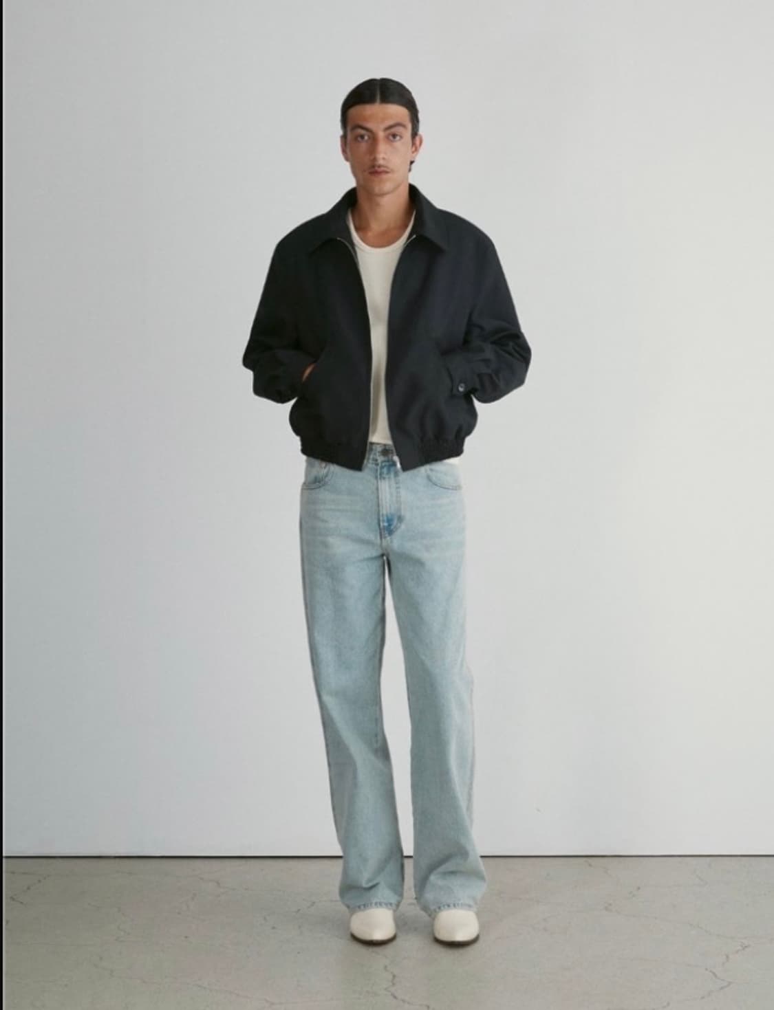 (거의새상품) RECTO 80s 포트 볼링 점퍼 블랙 L사이즈 상품이미지3