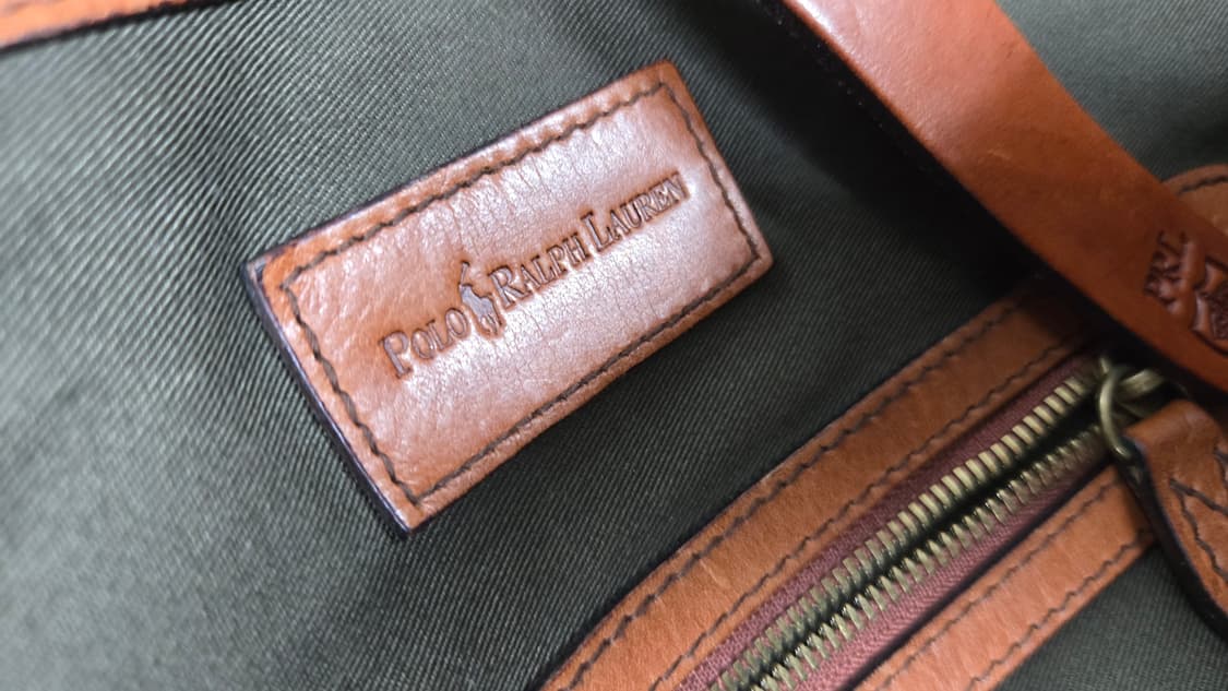 폴로 랄프로렌 빈티지 캔버스레더 토트백 상품이미지8
